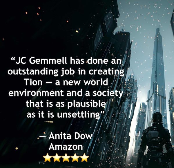 Reviews of books by J.C. Gemmell